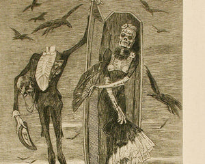 Félicien Rops "Le Vice Suprême" (c.1883) - Mabon Gallery