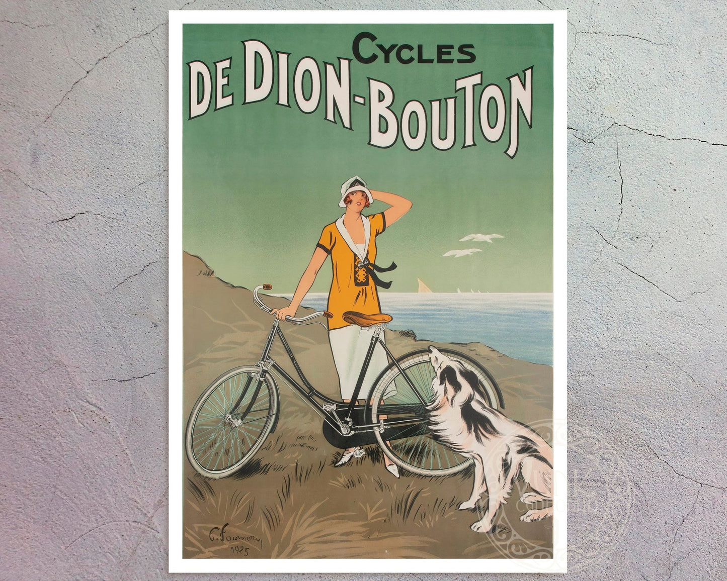 Félix Fournery "Cycles de Dion Bouton" (c.1925) - Mabon Gallery