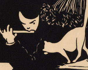 Félix Vallotton "Instruments de Musique: La Flute" (c.1894) - Mabon Gallery