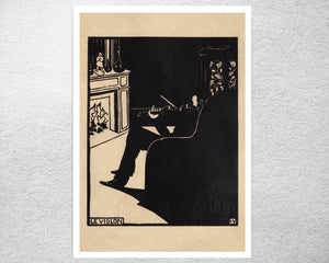 Félix Vallotton "Instruments de Musique: La Violon" (c.1894) - Mabon Gallery