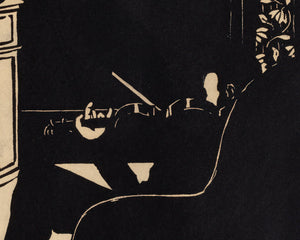 Félix Vallotton "Instruments de Musique: La Violon" (c.1894) - Mabon Gallery