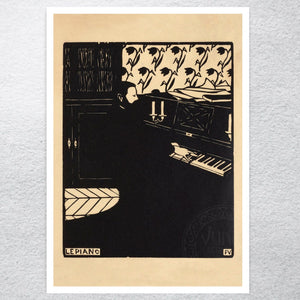 Félix Vallotton "Instruments de Musique: Le Piano" (c.1894) - Mabon Gallery