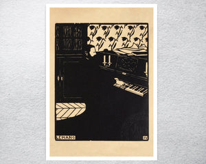 Félix Vallotton "Instruments de Musique: Le Piano" (c.1894) - Mabon Gallery