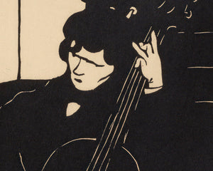 Félix Vallotton "Instruments de Musique: Le Violoncelle" (c.1894) - Mabon Gallery