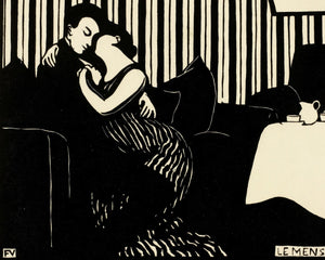 Félix Vallotton "Le Mensonge" (c.1897) - Mabon Gallery