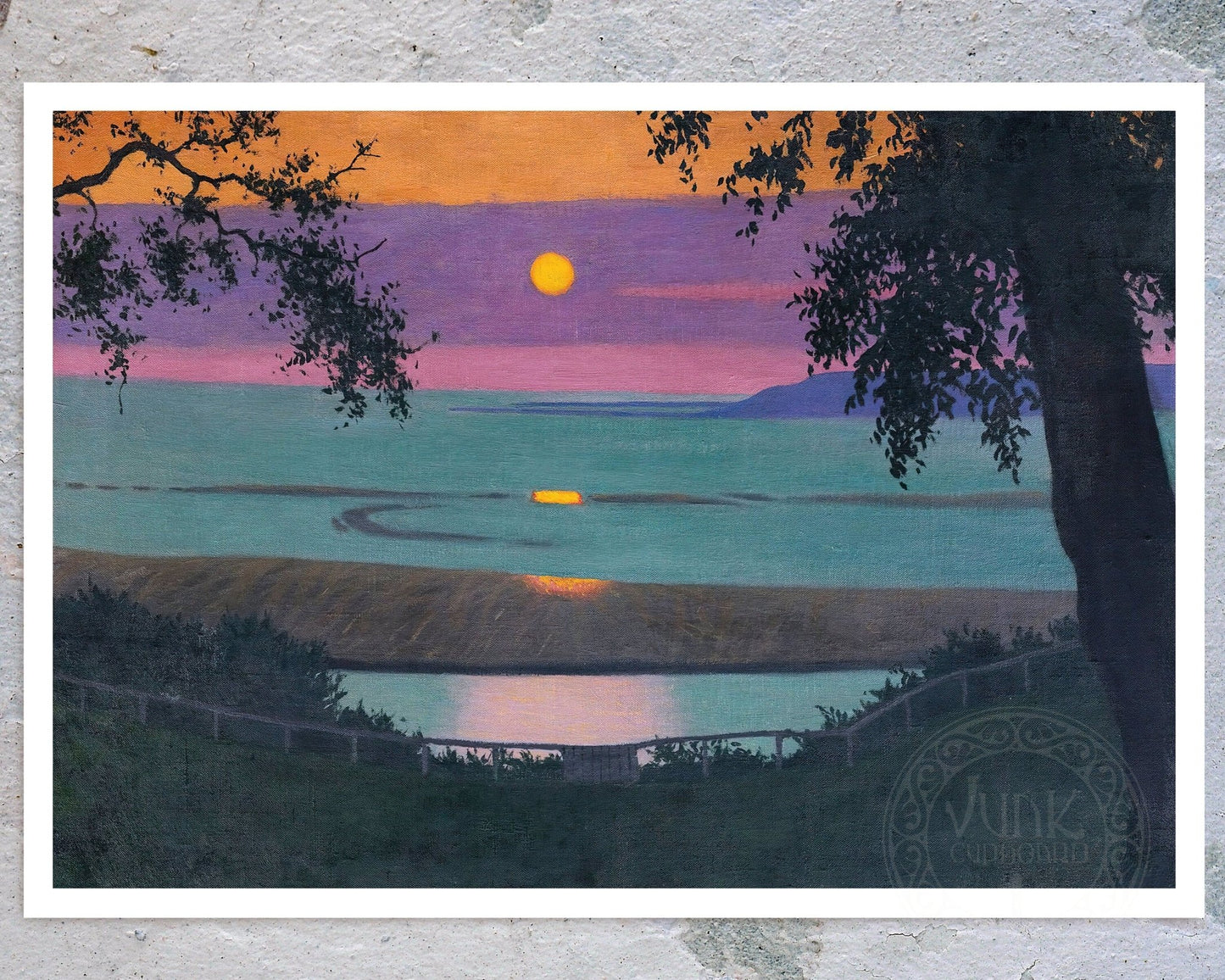 Félix Vallotton "Soir, Côte de Grâce" (c.1917) - Mabon Gallery