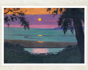 Félix Vallotton "Soir, Côte de Grâce" (c.1917) - Mabon Gallery
