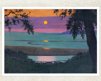 Félix Vallotton "Soir, Côte de Grâce" (c.1917) - Mabon Gallery