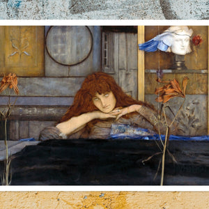 Fernand Khnopff "I Lock My Door Upon Myself" (1891) - Mabon Gallery