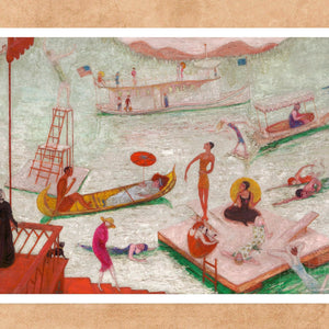 Florine Stettheimer "Lake Placid" (c.1919) - Mabon Gallery