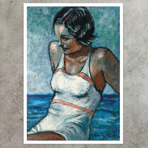 Francis Picabia "The Bather" (c.1942) - Mabon Gallery