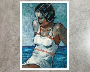 Francis Picabia "The Bather" (c.1942) - Mabon Gallery