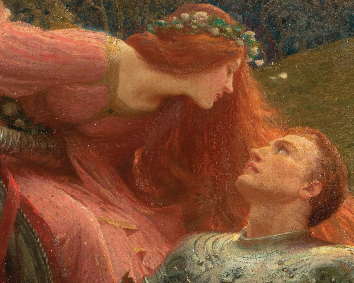 Frank Bernard Dicksee “La Belle Dame sans Merci” (c.1901) - Mabon Gallery