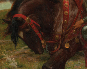 Frank Bernard Dicksee “La Belle Dame sans Merci” (c.1901) - Mabon Gallery