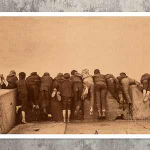 Frank Meadow Sutcliffe "Excitement" (c.1888) - Mabon Gallery