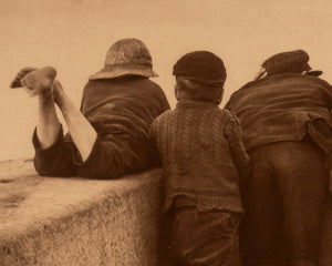 Frank Meadow Sutcliffe "Excitement" (c.1888) - Mabon Gallery