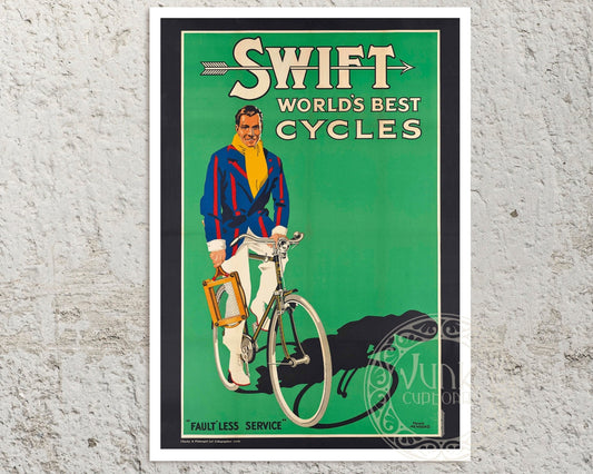 Frank Newbould "Swift Cycles" (c.1935) - Mabon Gallery