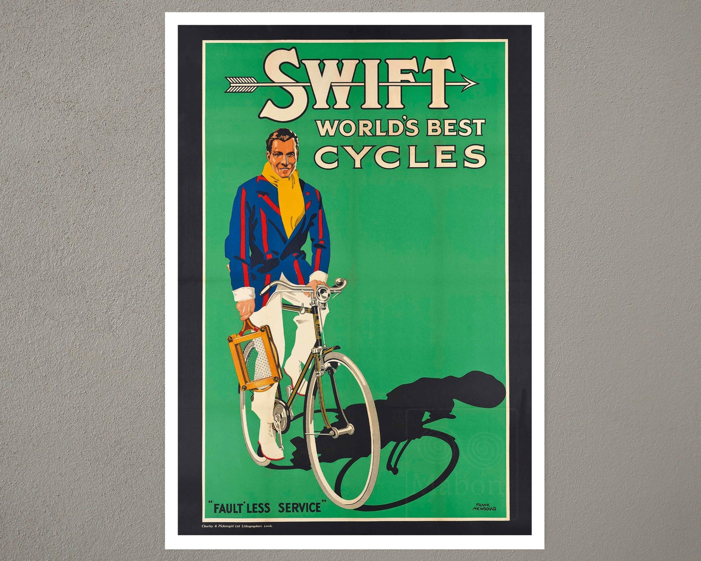 Frank Newbould "Swift Cycles" (c.1935) - Mabon Gallery