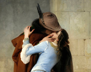 Fransesco Hayez "Il Bacio /The Kiss" (1859) - Mabon Gallery