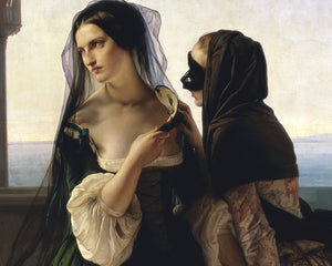 Fransesco Hayez "Vengeance is Sworn" (c.1851) - Mabon Gallery