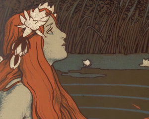 Franz Hein "Nixe Vom Goldfischteich" (c.1900) - Mabon Gallery