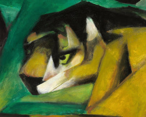 Franz Marc "Tiger" (c.1912) - Mabon Gallery