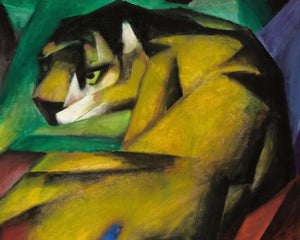 Franz Marc "Tiger" (c.1912) - Mabon Gallery