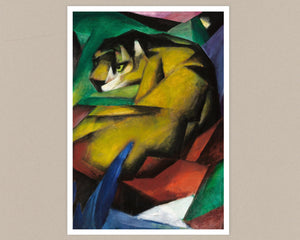 Franz Marc "Tiger" (c.1912) - Mabon Gallery