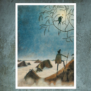 Franz Sedlacek "Landscape with Sea Fog" (c.1921) - Mabon Gallery