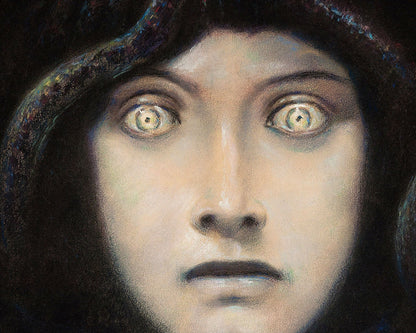 Franz Von Stuck "Medusa" (c.1892) - Mabon Gallery