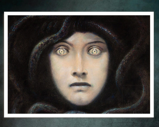 Franz Von Stuck "Medusa" (c.1892) - Mabon Gallery