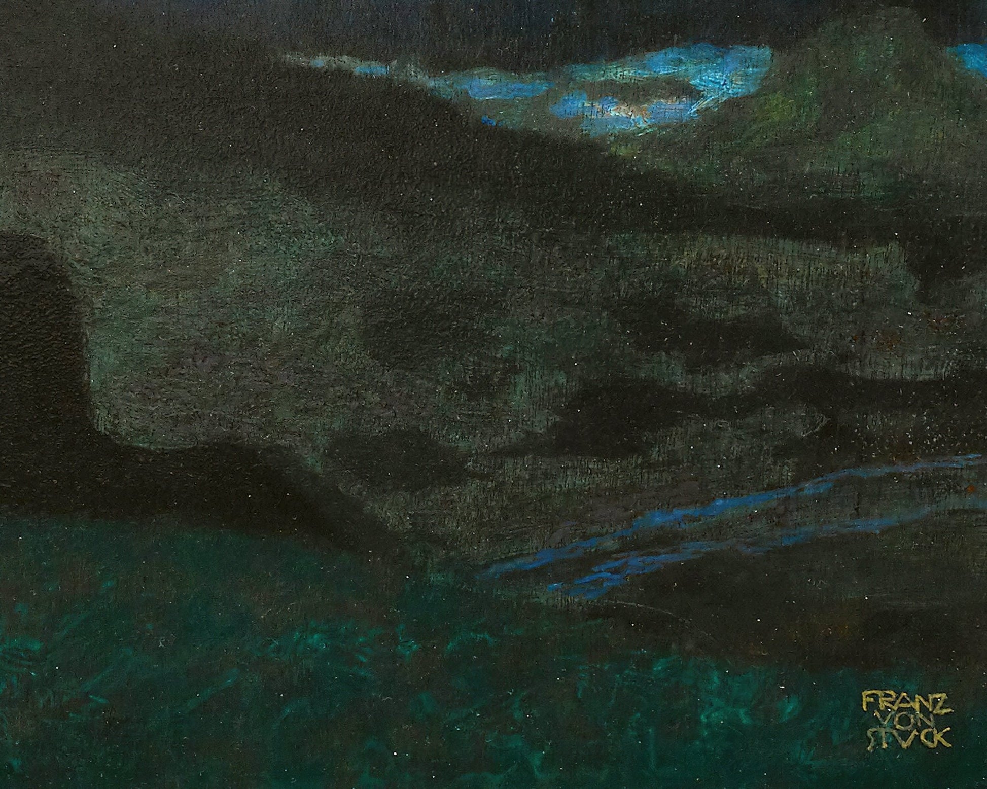 Franz Von Stuck "Shooting Stars - Franz and Mary Stuck" (c.1912) - Mabon Gallery