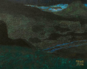 Franz Von Stuck "Shooting Stars - Franz and Mary Stuck" (c.1912) - Mabon Gallery