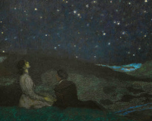 Franz Von Stuck "Shooting Stars - Franz and Mary Stuck" (c.1912) - Mabon Gallery