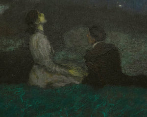 Franz Von Stuck "Shooting Stars - Franz and Mary Stuck" (c.1912) - Mabon Gallery