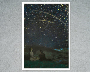 Franz Von Stuck "Shooting Stars - Franz and Mary Stuck" (c.1912) - Mabon Gallery