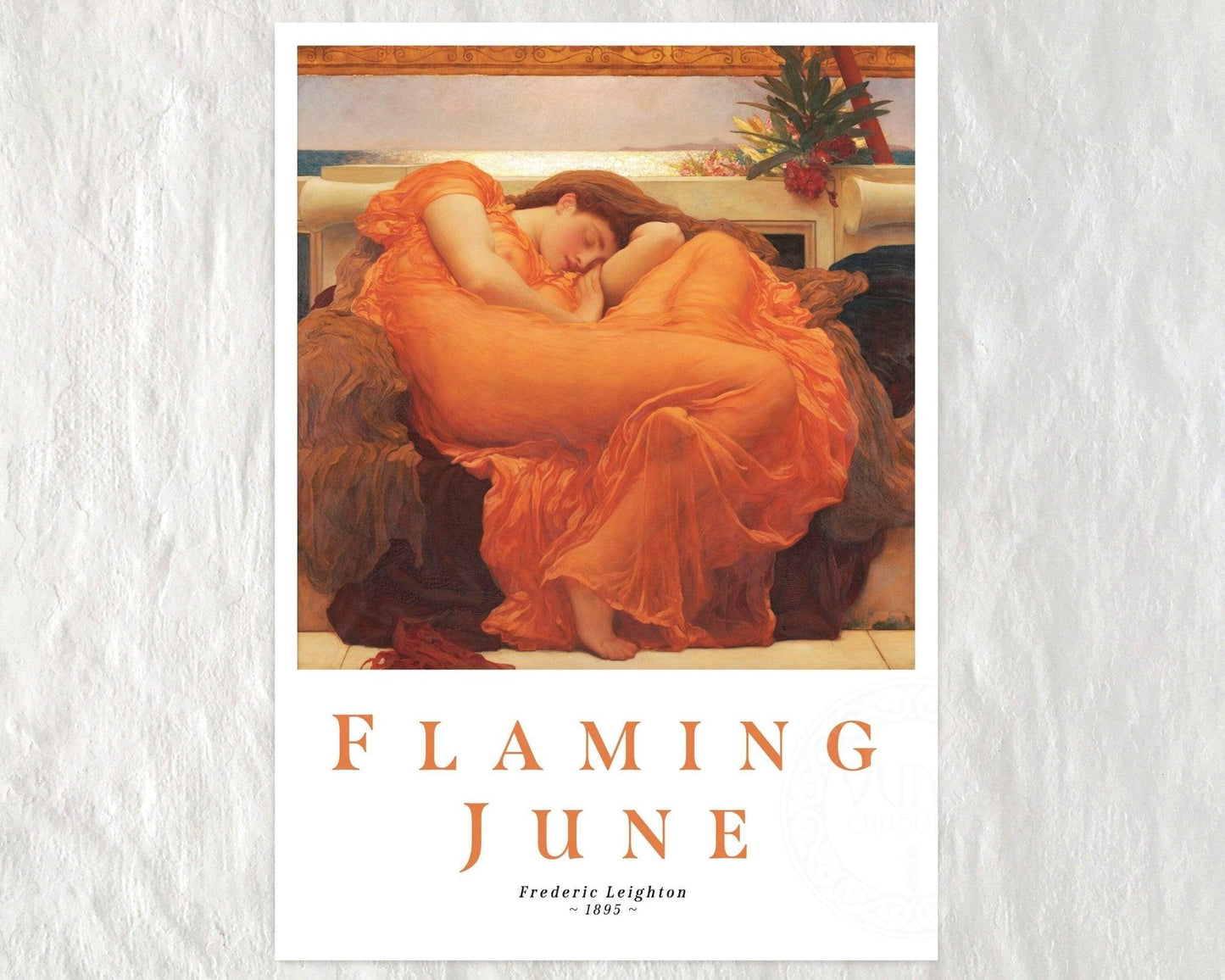 Frederic Leighton "Flaming June" (c.1895) - Mabon Gallery