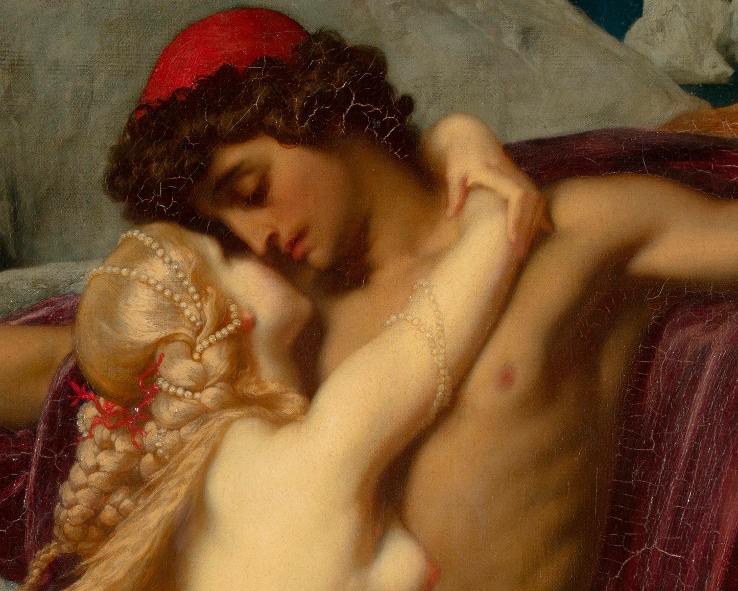 Frederic Leighton "The Fisherman and the Syren" (c.1856) - Mabon Gallery