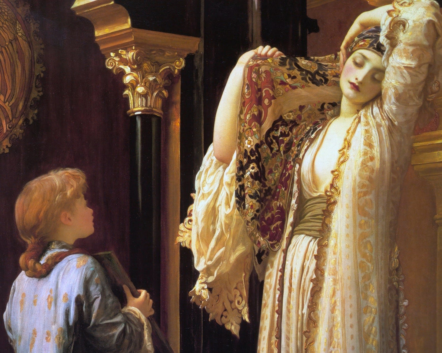 Frederic Leighton "The Light of the Harem" (c.1880) - Mabon Gallery