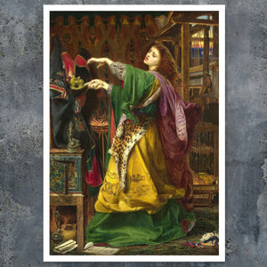 Frederick Sandys "Morgan - le - Fay" (c.1884) - Mabon Gallery