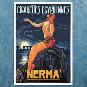 Gaspar Camps "Cigarettes Egyptiennes" (c.1924) - Mabon Gallery