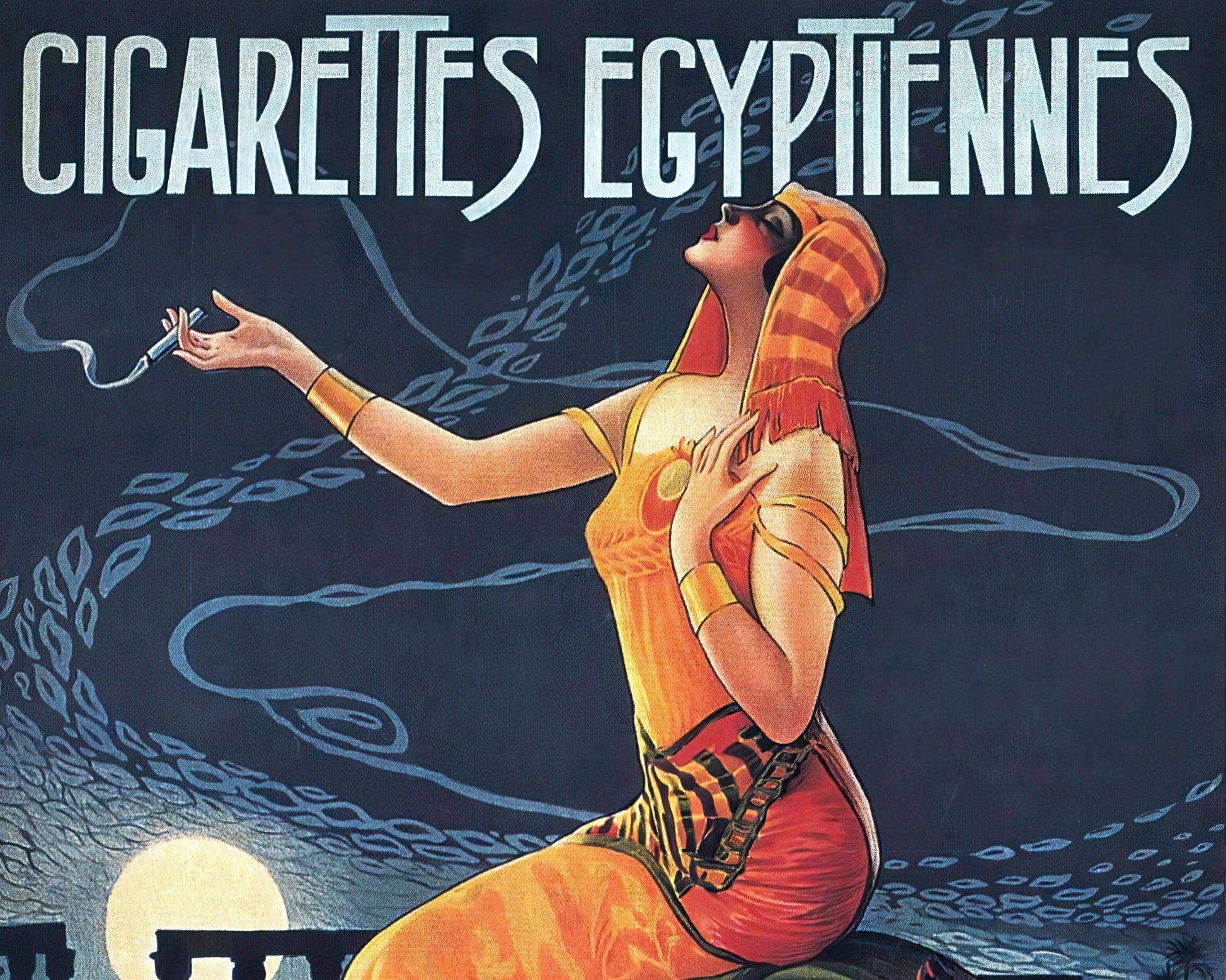 Gaspar Camps "Cigarettes Egyptiennes" (c.1924) - Mabon Gallery