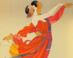 George Barbier "Clotilde & Alexandre Sakharoff" (c.1921) - Mabon Gallery