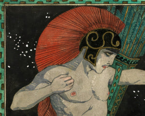 George Barbier "L'Archer" (c.1914) - Mabon Gallery