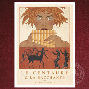 George Barbier "Le Centaure & La Bacchante" (c.1928) - Mabon Gallery