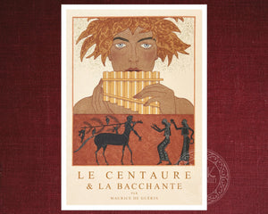 George Barbier "Le Centaure & La Bacchante" (c.1928) - Mabon Gallery