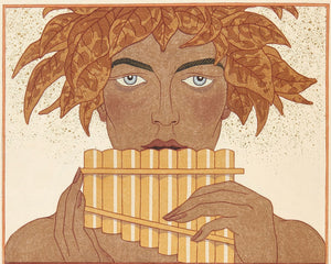 George Barbier "Le Centaure & La Bacchante" (c.1928) - Mabon Gallery