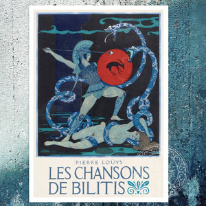 George Barbier "Perseus Slaying Medusa" from Les chansons de Bilitis by Pierre Louÿs (c.1922) - Mabon Gallery