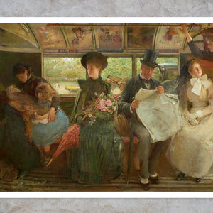 George William Joy “The Bayswater Omnibus” (c.1895) - Mabon Gallery
