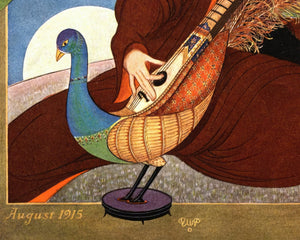 George Wolfe Plank "Vintage Vanity Fair Magazine Cover" (August 1915) - Mabon Gallery